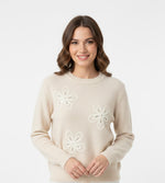 Cargar imagen en el visor de la galería, Suéter Flor
