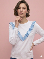 Cargar imagen en el visor de la galería, Camiseta Vichy
