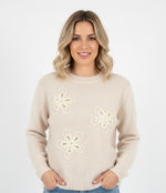 Cargar imagen en el visor de la galería, Suéter Flor
