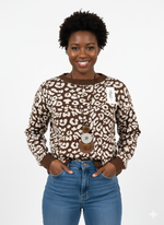 Cargar imagen en el visor de la galería, Suéter Leopard
