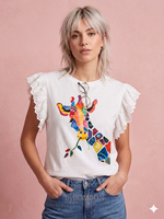 Cargar imagen en el visor de la galería, Blusa Volea Estampada
