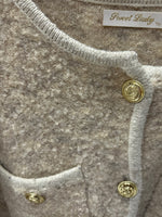 Cargar imagen en el visor de la galería, Suéter tipo chaqueta Bella
