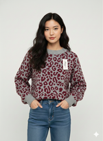 Cargar imagen en el visor de la galería, Suéter Leopard
